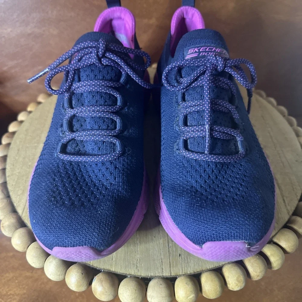 Skechers Women's Knit Mesh Stretch Fit Sparrow 2.0 Sporty Memory Foam Sneaker6.5